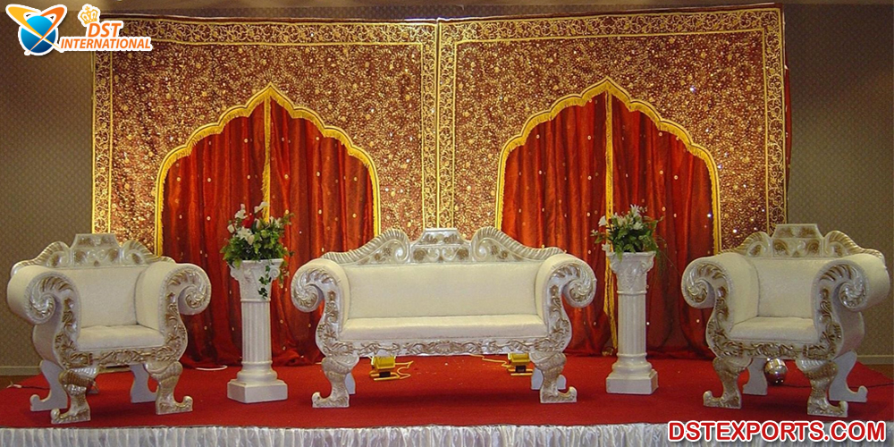 Arabian Wedding Sangeet Stage Arch Backdrop Wedding Stages