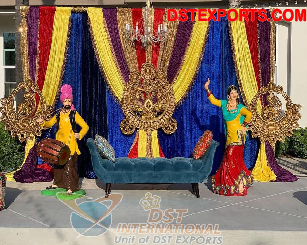 Desi Punjabi Sangeet Function Decoration