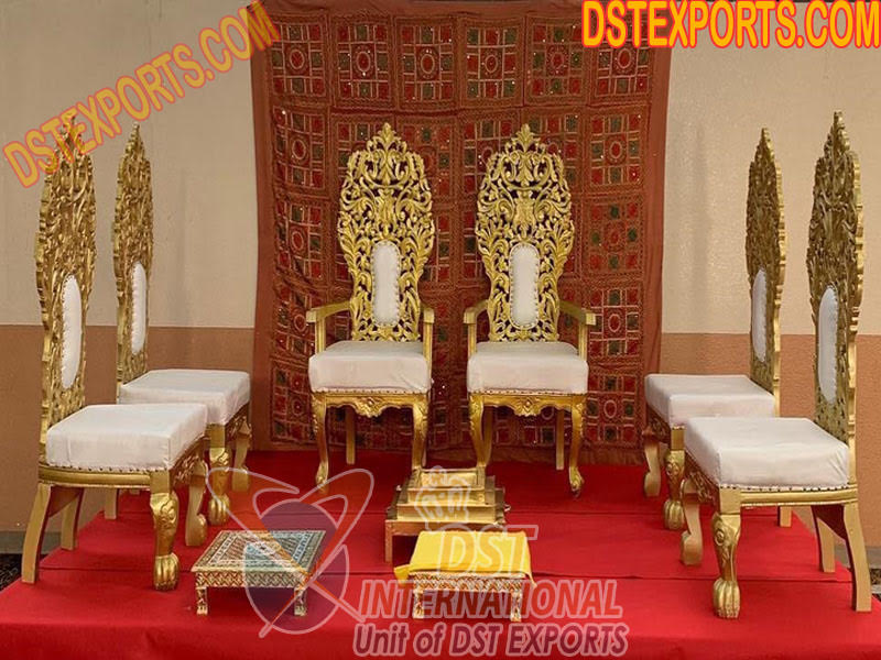Mandap Chairs For Traditional Indian Wedding