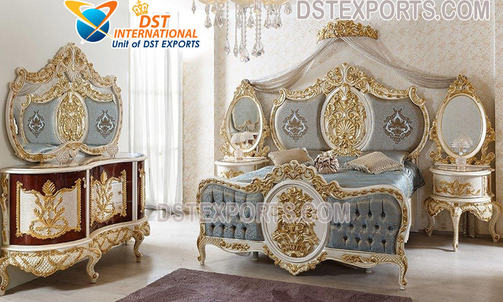 Classical King Size Bed & Bedroom Furniture