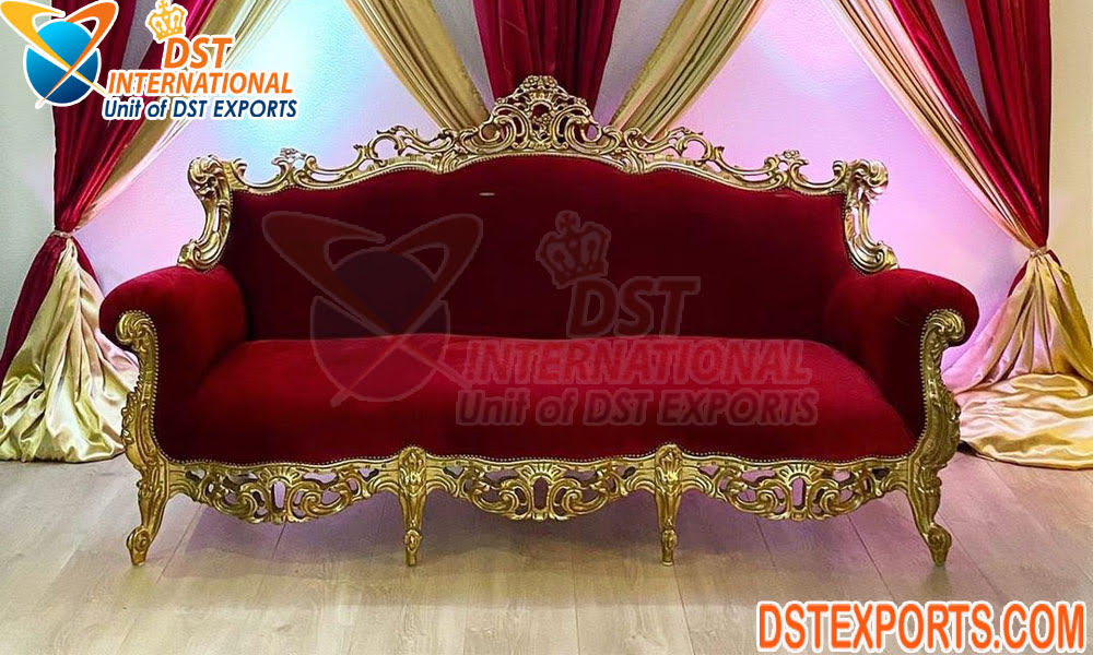 Royal Look Wedding Love Seat For Stage