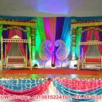 Best Indian Ceremony Devdas Pillar Wedding Stage