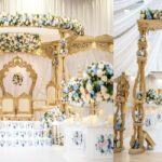 Queen Style Wooden Wedding Mandap Set