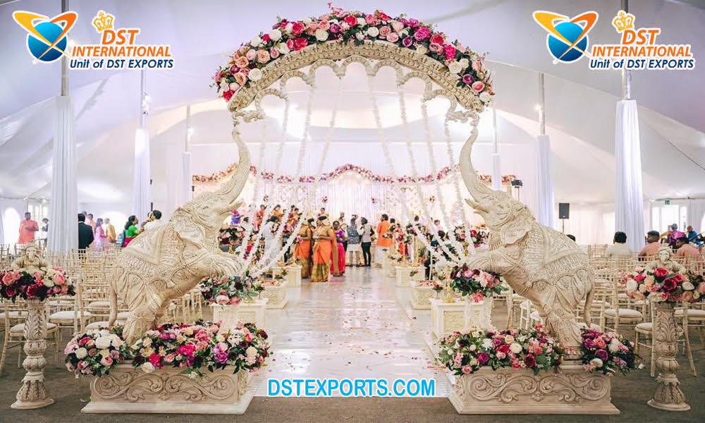 Indian Elephant Entrance Theme Wedding Gate