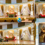 Radha Krishna Theme Decor for Wedding Stage