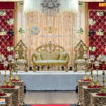 Stunning Muslim Wedding Stage Decoration