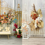 Stylish Wedding Metal Gate Props For Decoration
