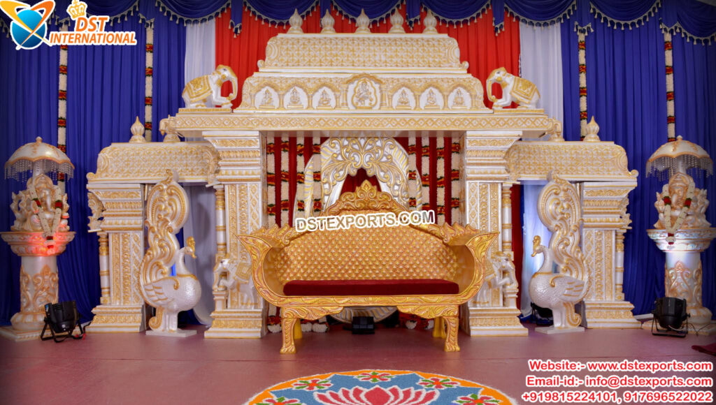 Manavarai Mandap Decor for Sri Lankan Weddings