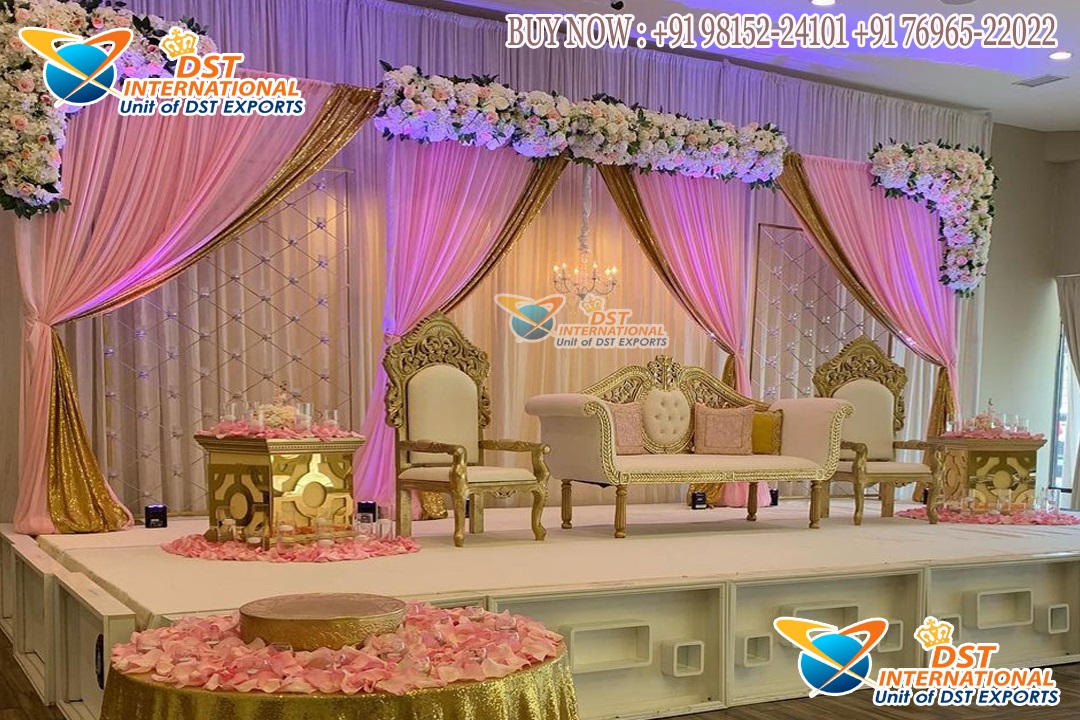 Traditional Western Wedding Stage Furniture Set