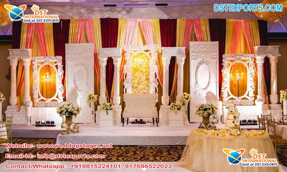 Adorable Princess Theme Wedding Stage Decor