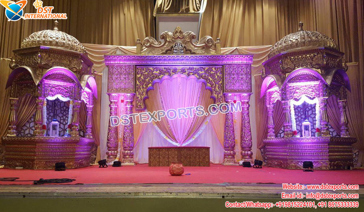 Malayalam Wedding Function Stage Decoration