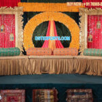 Arabian Style Mehndi & Sangeet Stage Decoration